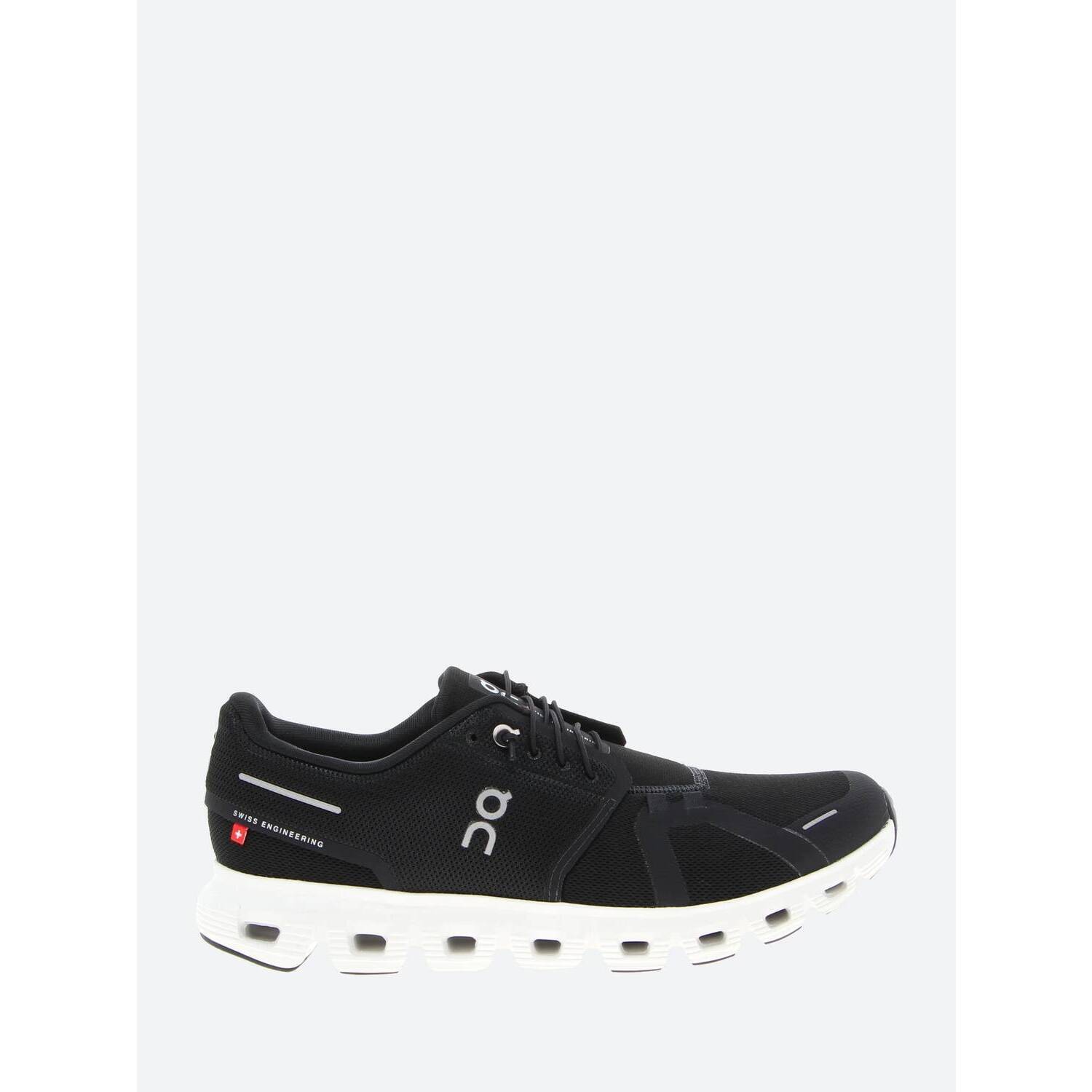 New On Running Men's Cloud 6 Running Shoe In Black White